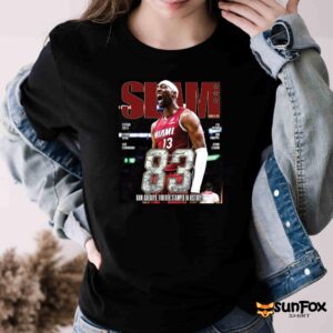Bam Adebayo Forever Stamped In History Shirt