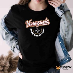 Venezuela Baseball 2026 World Baseball Champions Shirt