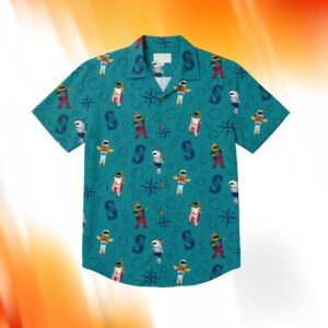 2026 Mariners Salmon Run Hawaiian Shirt Giveaway