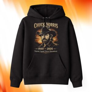 Chuck Norris 1940–2026 Warrior Legend Forever Remembered Shirt