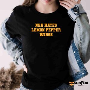 NBA Hates Lemon Pepper Wings Shirt