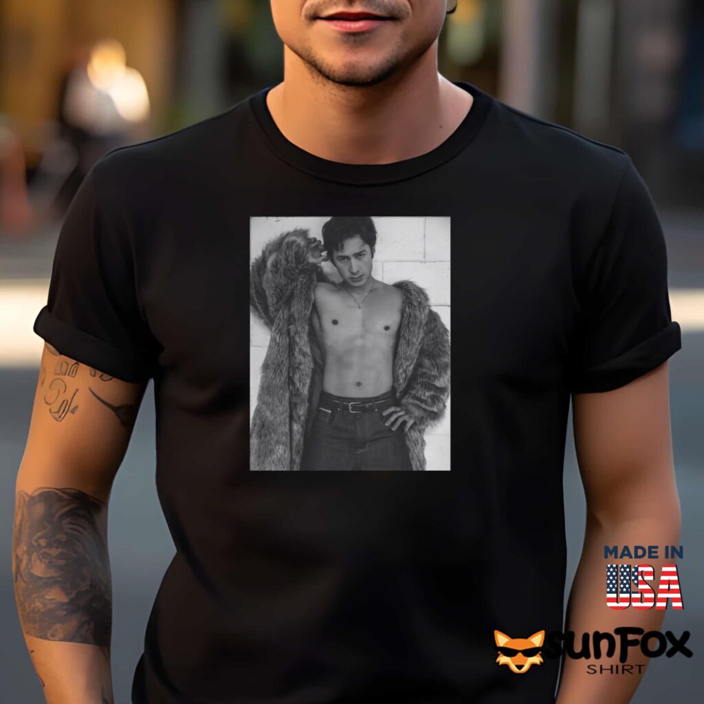 Hudson Williams Fur Coat Shirt