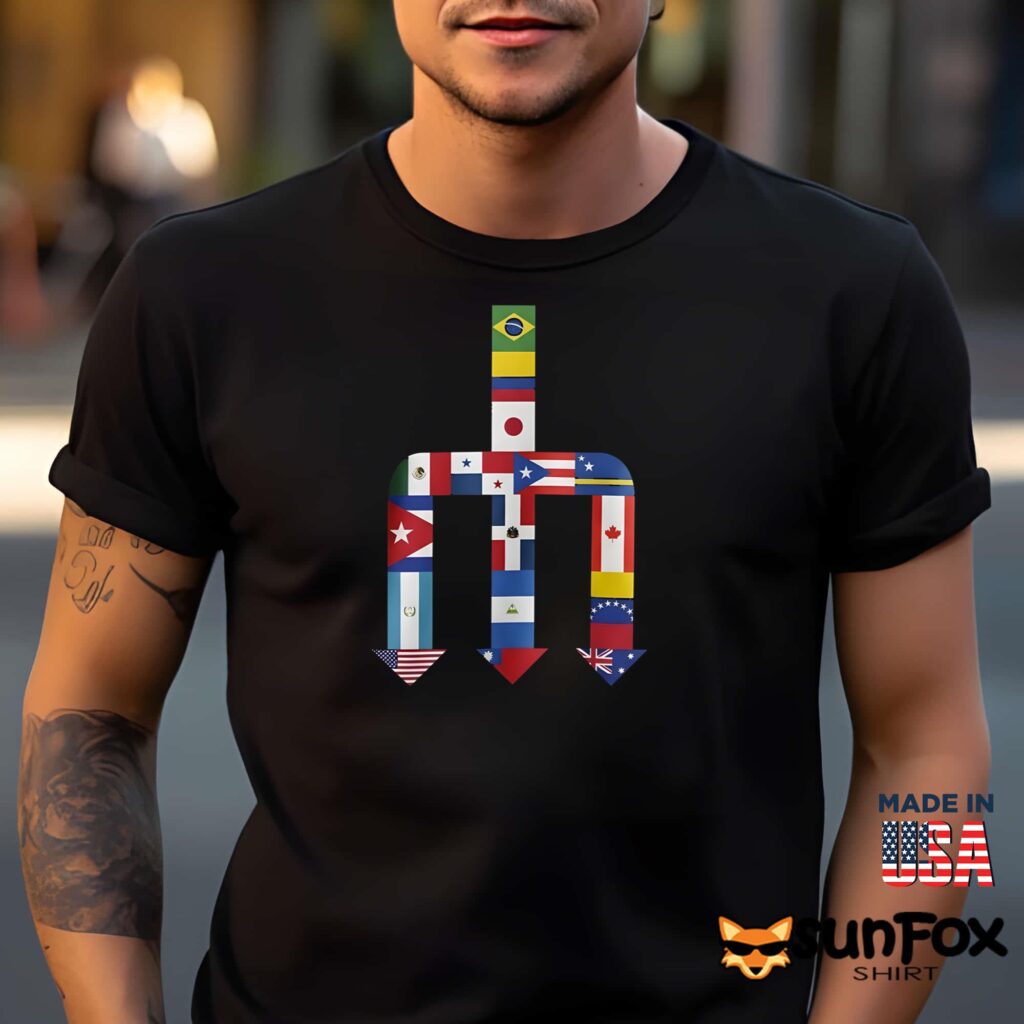 Mariners The Global Trident Of Flags Shirt