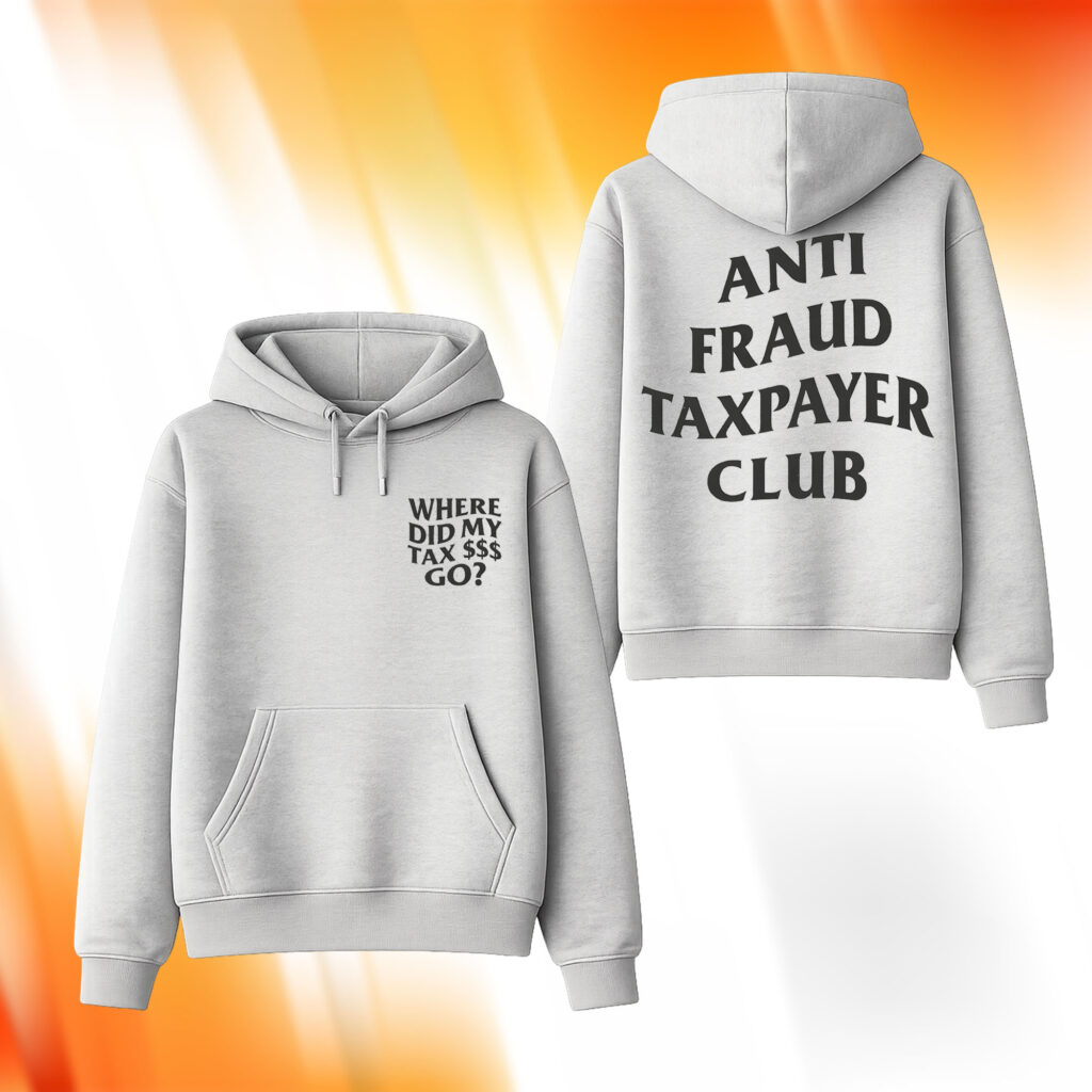 Nick Shirley Where Did My Tax Go Hoodie