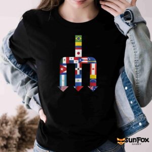Mariners The Global Trident Of Flags Shirt