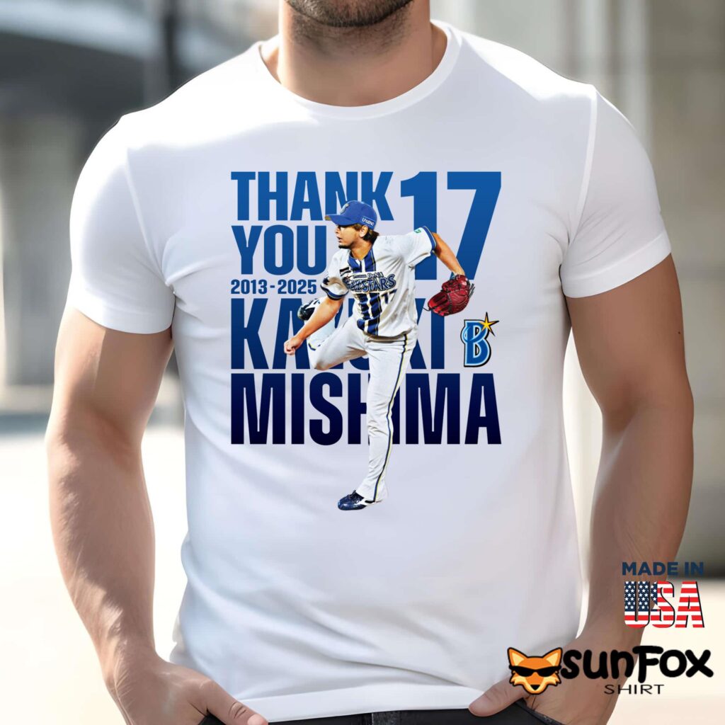 Thank You 17 2013-2025 Kazuki Mishima Shirt