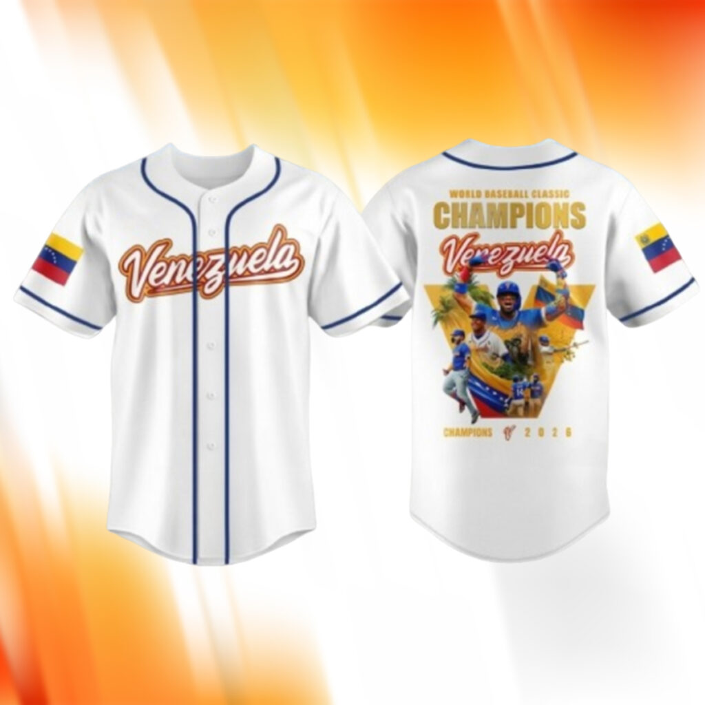 Venezuela Baseball World Champions 2026 Jersey