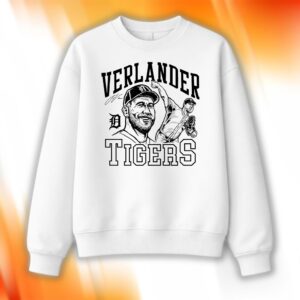 Justin Verlander Tigers Shirt