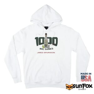 Jared Spurgeon 1000 Games Shirt