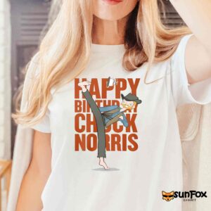 Happy Birthday Chuck Norris Shirt