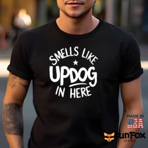 Shrinking Jimmy Smells Like Updog In Here Shirt