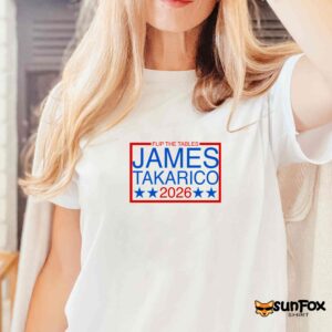 Flip The Tables James Talarico 2026 Shirt