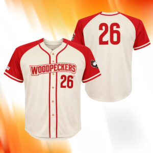 Woodpeckers Cream Jersey 2026