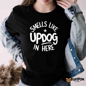 Shrinking Jimmy Smells Like Updog In Here Shirt