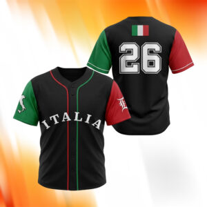 2026 Tigers Italian Heritage Jersey
