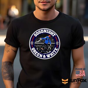 Goodnight Green And White Shirt