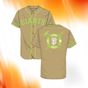 Giants Firefighter Appreciation Night Jersey Giveaway