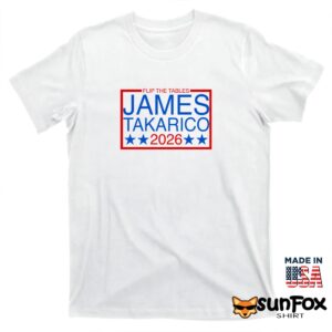 Flip The Tables James Talarico 2026 Shirt