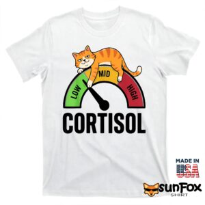 Cat Low Cortisol Level Shirt
