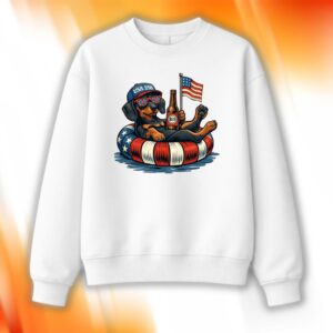 Funny Dachshund USA 250 Sweatshirt