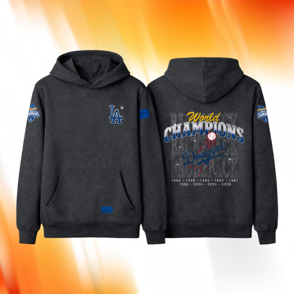 2026 Dodgers Back-to-Back World Champions Hoodie Giveaway