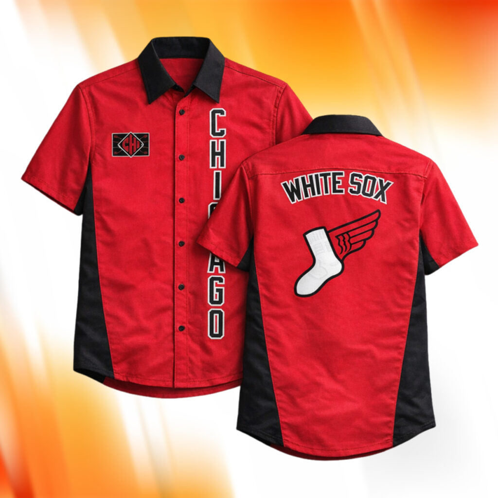 2026 White Sox City Connect Warmup Hawaiian Shirt