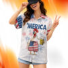 Chicken Beer 'Merica 4th Of July Hawaiian Shirt