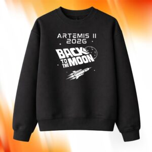 Artemis II 2026 Back To The Moon Shirt