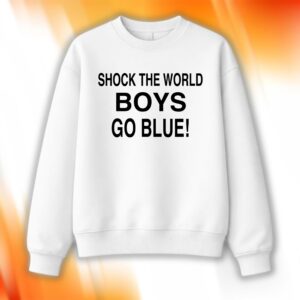 Michigan Shock The World Boys Go Blue Shirt