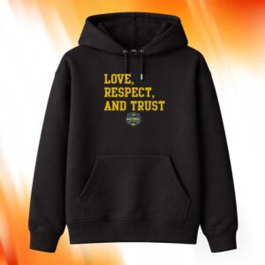 Michigan 2026 Love Respect Trust Hoodie