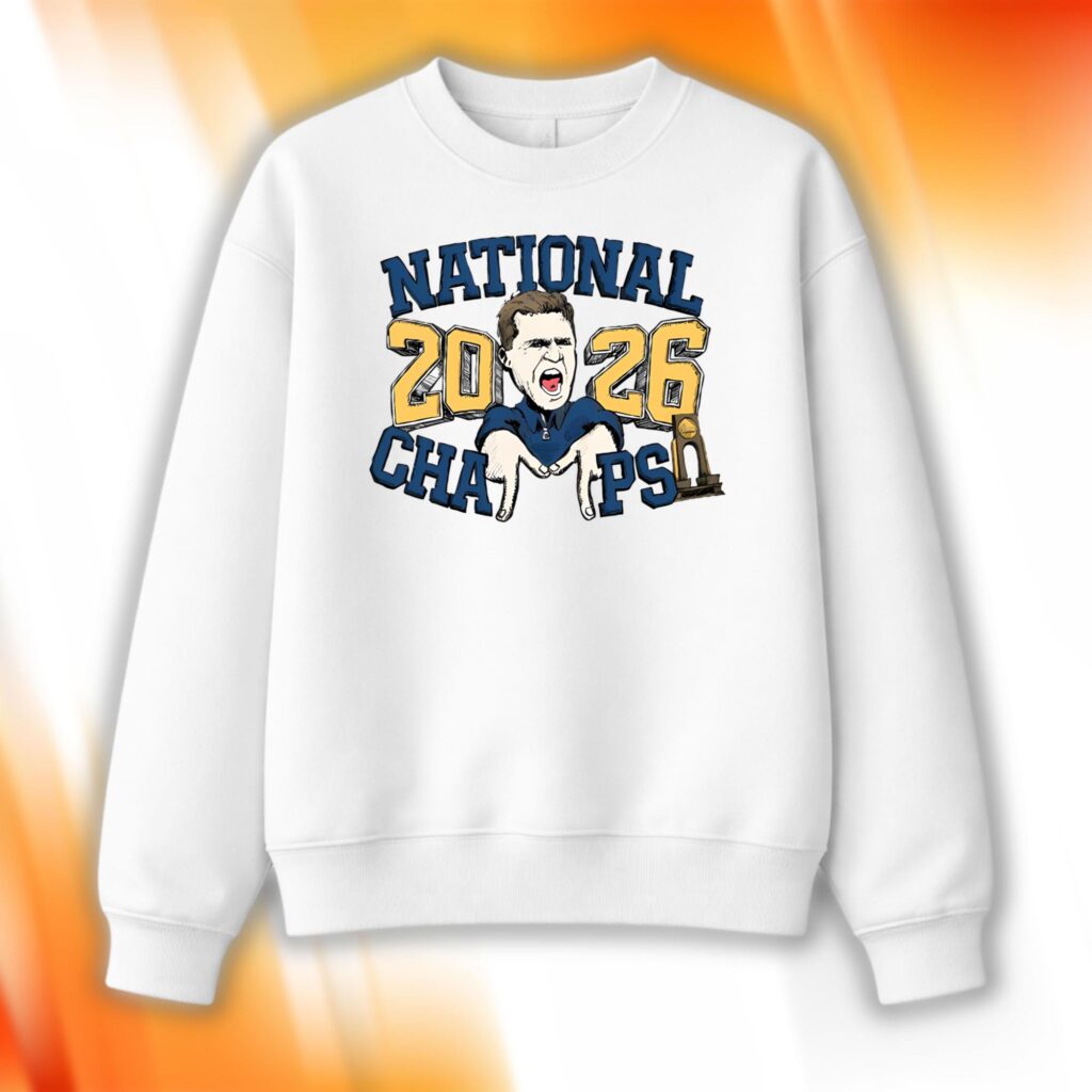 Michigan National Champs Coach 2026 Sweatshirt 