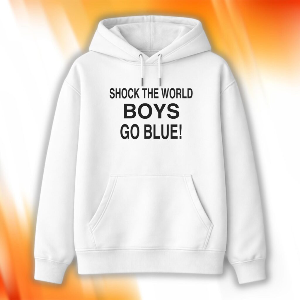 Michigan Shock The World Boys Go Blue Hoodie
