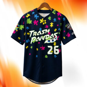 2026 Trash Pandas Autism Awareness Jersey
