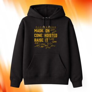 Pittsburgh Mask On Cone Hoisted Raise It Shirt