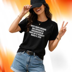 Kristi Noem's Husband Was Exposed As A Crossdresser Shirt