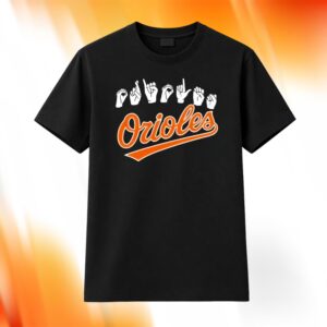 Orioles ASL Hand Sign Shirt