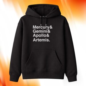 Mercury Gemini Apollo Artemis Shirt