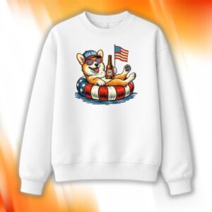 Funny Corgi USA 250 Shirt