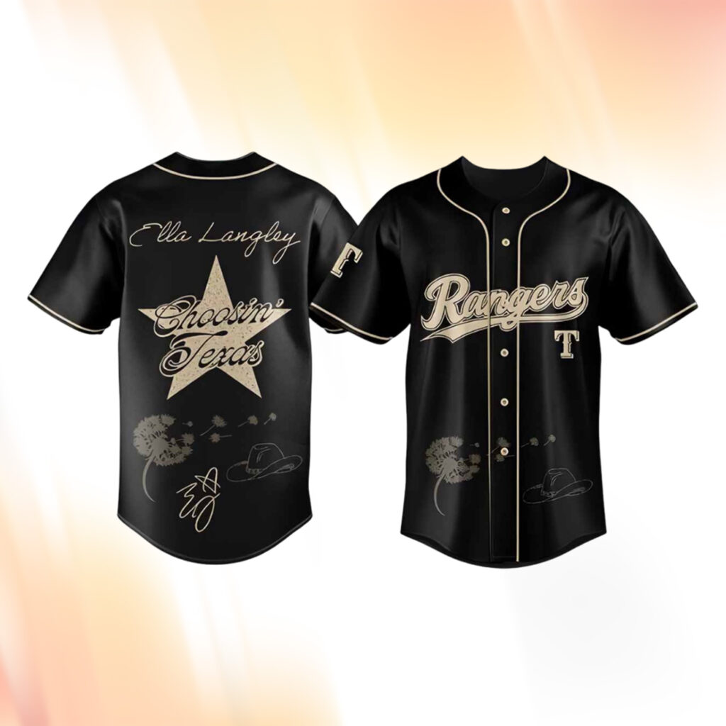 2026 Ella Langley Choosin' Texas The Dandelion Tour Jersey 