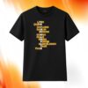 Buffalo On The Warpath Names Shirt