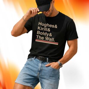 Minnesota Hockey Hughes Kirill Boldy The Wall Shirt