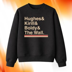 Minnesota Hockey Hughes Kirill Boldy The Wall Shirt